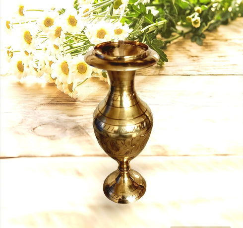 Brass Handicraft Flower Vase/Flower