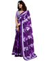 Vasthrlay Womens Printed Unstitched Dark Green Saree