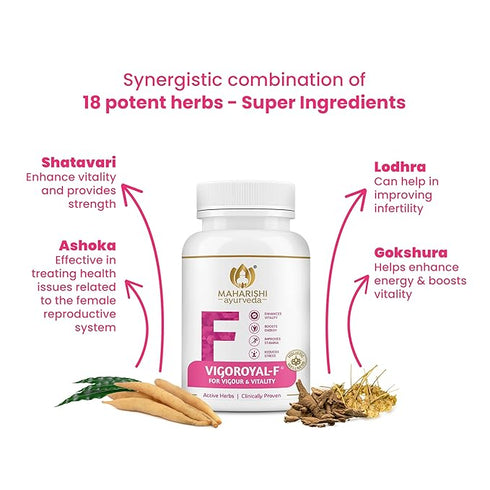 Maharishi Ayurveda Vigoroyal-F Tablet