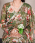 Vasthrlay Georgette Printed Valmoti Border