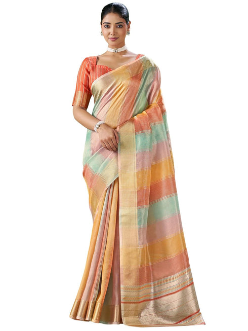 Vasthrlay Multicolored Unstitched Designer Sf Ethnic Wear