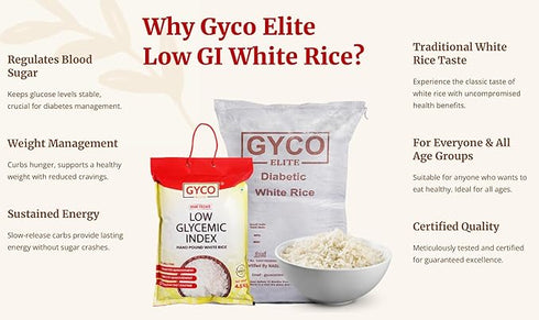 Gyco Elite Low Glycemic Index(GI) Rice
