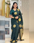 Vasthrlay Banarasi Traditional Unstitched Saree