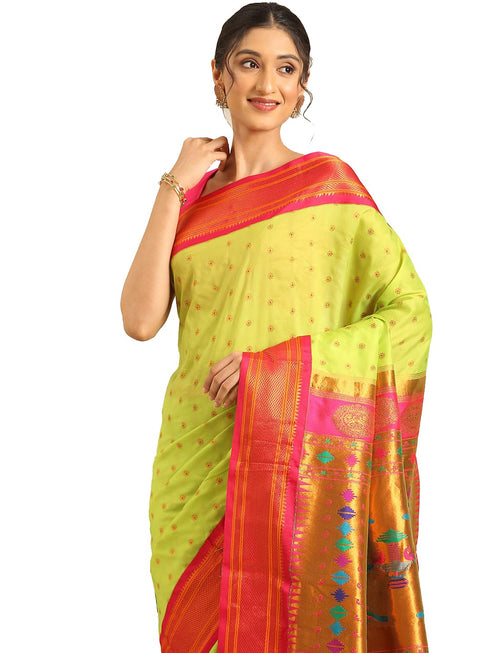 Vasthrlay Paithani Bottle Saree