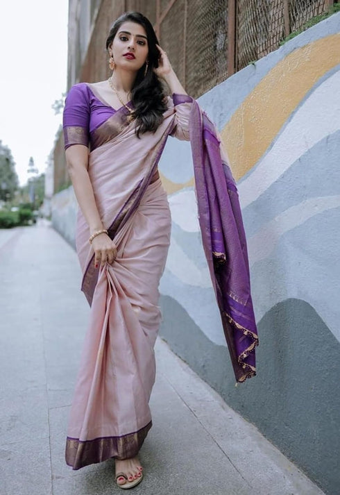 Vasthrlay Kanjivaram Collections Sadi Az Ys Jamuni Wine Ethnic Wear
