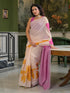 Vasthrlay Sequins Embroidery Turquoise Saree