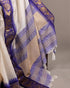 Vasthrlay Kanjivaram Saree Blouse Off White