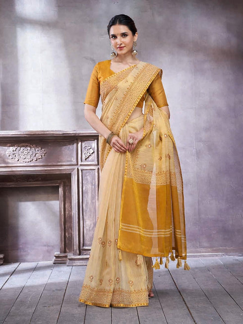 Vasthrlay Printed Unstitched Hs Ethnic Wear