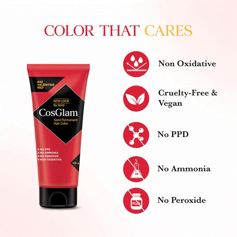 Cosglam Semi Permanent Hair Color for Women & Men – Model #23