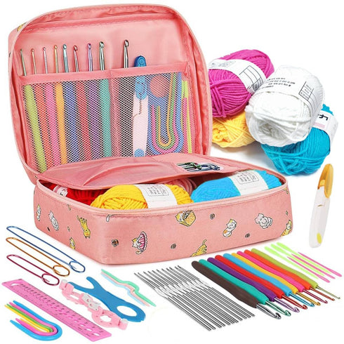 Crochet Hook Set Full Size Crochet Needles Set 9 &12 Sizes Lace
