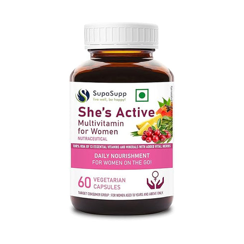 Sri Sri tattva SupaSupp She's Active - Multivitamin For Women