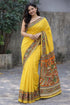 Vasthrlay Kalamkari Printed Cotton Linen Traditional