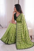 Vasthrlay Embroidery Unstitched Saree