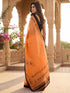 Vasthrlay Printed Lemon Yellow1 Yellow Saree