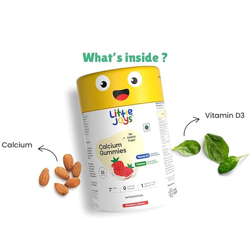 Little Joys Calcium & Vitamin D Gummies for Kids (2+ years)