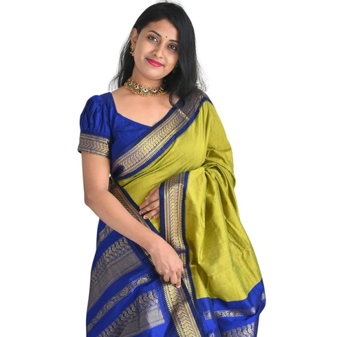 Vasthrlay Kanjivaram Tassels Saree