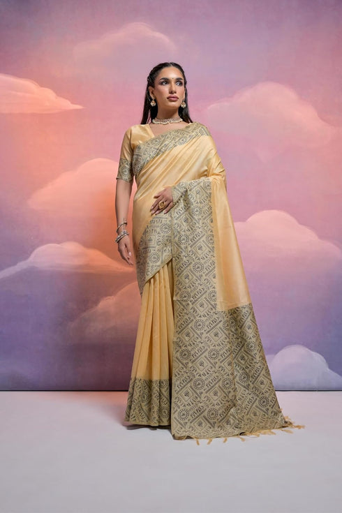 Vasthrlay Tussar Saree Design