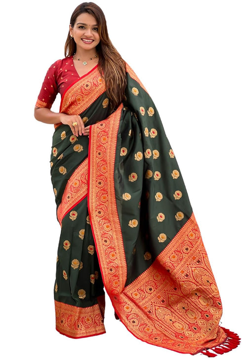 Vasthrlay Kanjivaram Unstitched Blouse Ethnic Wear