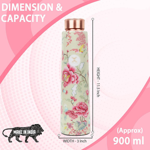 Pure Joint Less Copper Bottles 900ml