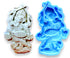 Craftial Curve Ganapati Fondant Flexible Silicone Mould