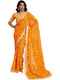 Vasthrlay Georgette Embroidery Unstitched Red Saree