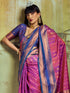 Vasthrlay Striped Tassels Unstitched Designer Ethnic Wear