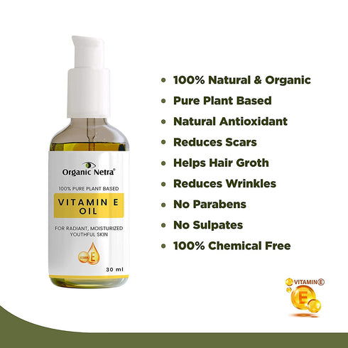 Mantra Organics Organic Netra Pure Vitamin E Oil