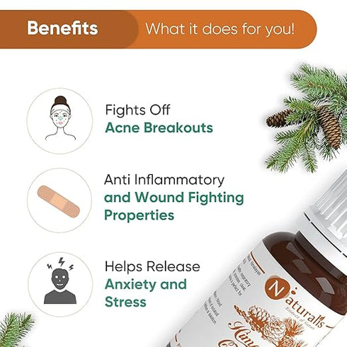 Naturalis Essence of Nature Himalayan Cedarwood Essential Oil