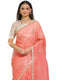 Vasthrlay Georgette Embroidery Rama Saree