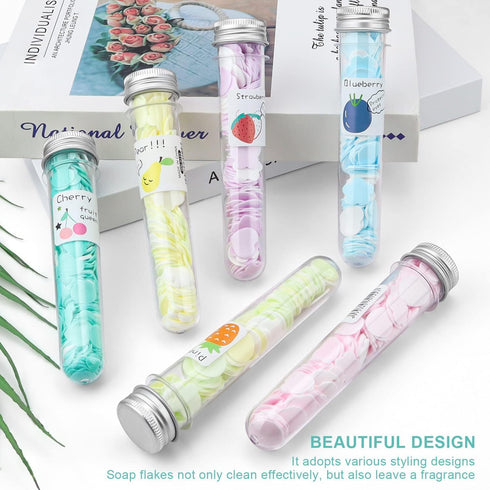 Samvardhan Travel Soft Paper Soap Flower Design