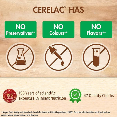 CERELAC Baby Food Cereal | Wheat Rice Mixed Fruit