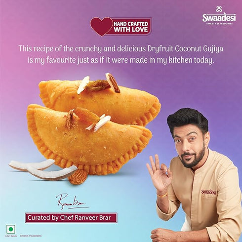 Unibic Swaadesi Dryfruit Coconut Gujiya