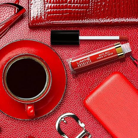 Lakme Absolute Matte Melt Liquid Lip Color | Rhythmic Red