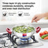 Prestige Platina Popular Stainless Steel Kadhai with Glass Lid