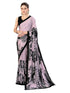 Vasthrlay Womens Printed Unstitched Mauve Saree