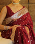 Vasthrlay Banarasi Traditional Unstitched Saree