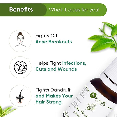 Naturalis Essence of Nature Australian Tea Tree Essential Oil