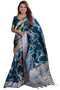 Vasthrlay Kanjivaram Blouse Purple Ethnic Wear
