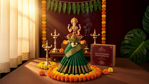 Atco Varalakshmi Pooja Kit with Kalasha