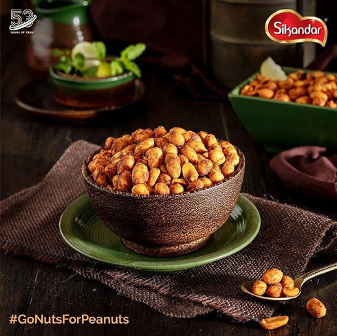 Sikandar Premium Roasted Peanuts Masala Sweet Chilli