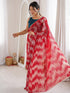 Vasthrlay Georgette Embroidered Unstitched Fl Ethnic Wear