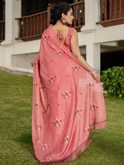 Vasthrlay Embroidered Unstitched Rt Ethnic Wear