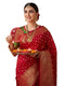 Vasthrlay Green Banarasi Saree