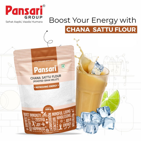 Pansari Chana Sattu Atta 500g