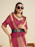 Vasthrlay Traditional Contrast Weaving