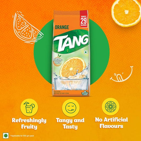 Tang Vitamin-C Enriched Instant Drink Mix, Orange