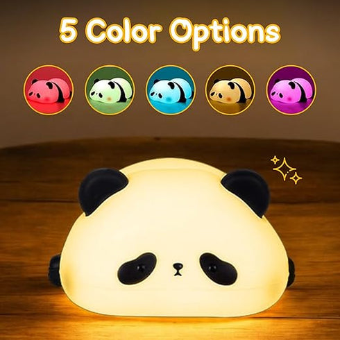 K3 Ventures Sleeping Panda Light | Panda Silicone Night Lamp for Kids