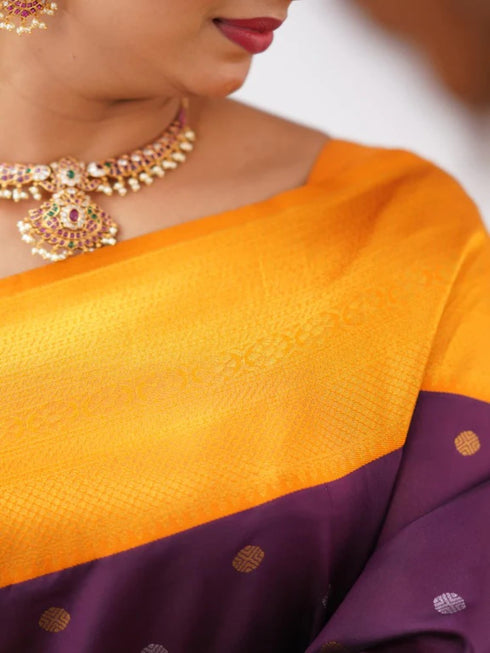 Vasthrlay Banarasi Traditional Unstitched Saree