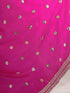 Vasthrlay Sequins Embroidery Olive Saree