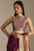 Vasthrlay Tussar Solid Saree